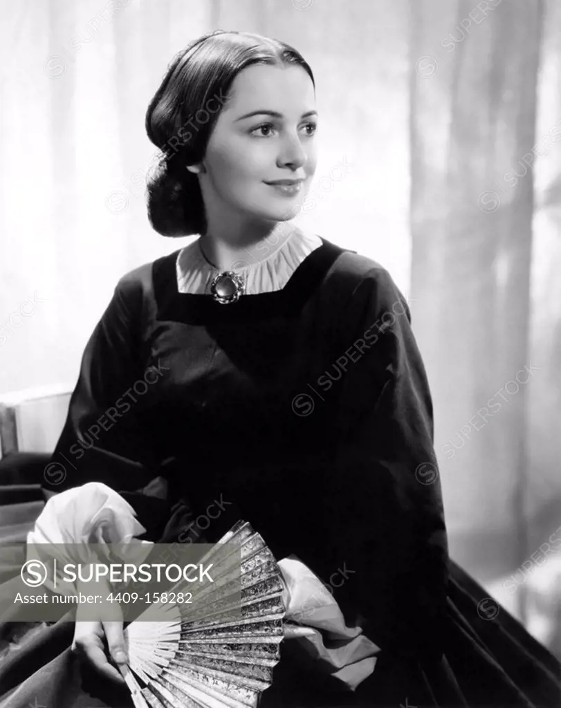 OLIVIA DE HAVILLAND in GONE WITH THE WIND (1939), directed by GEORGE CUKOR and VICTOR FLEMING.