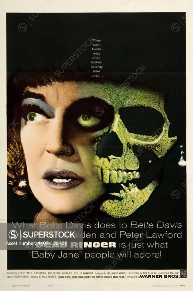 DEAD RINGER (1964), directed by PAUL HENREID.