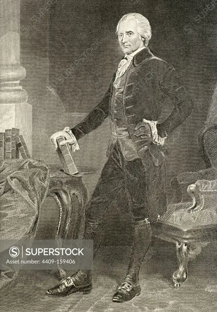 Henry Lee III (1756-1818). American patriot, 9th Governor of Virginia. Engraving.
