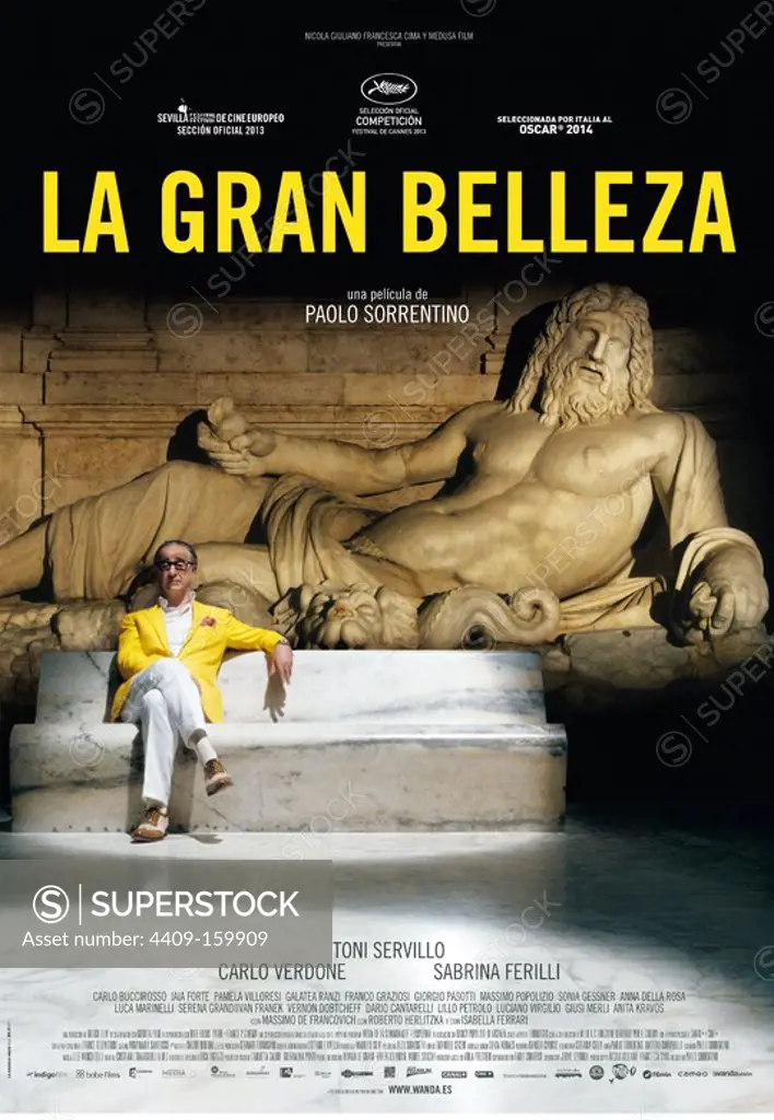 THE GREAT BEAUTY (2013) -Original title: LA GRANDE BELLEZZA-, directed by PAOLO SORRENTINO.