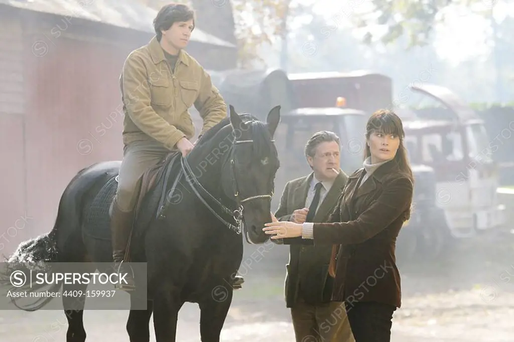 DANIEL AUTEUIL, GUILLAUME CANET and MARINA HANDS in JAPPELOUP (2013), directed by CHRISTIAN DUGUAY.