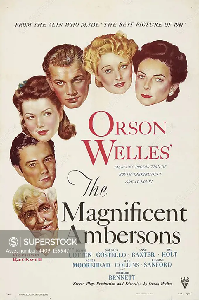 THE MAGNIFICENT AMBERSONS (1942), directed by ORSON WELLES.