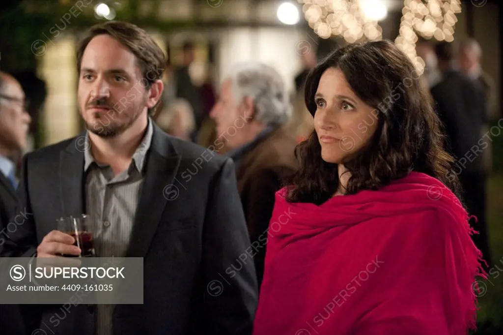 JULIA LOUIS-DREYFUS and BEN FALCONE in ENOUGH SAID (2013), directed by NICOLE HOLOFCENER.