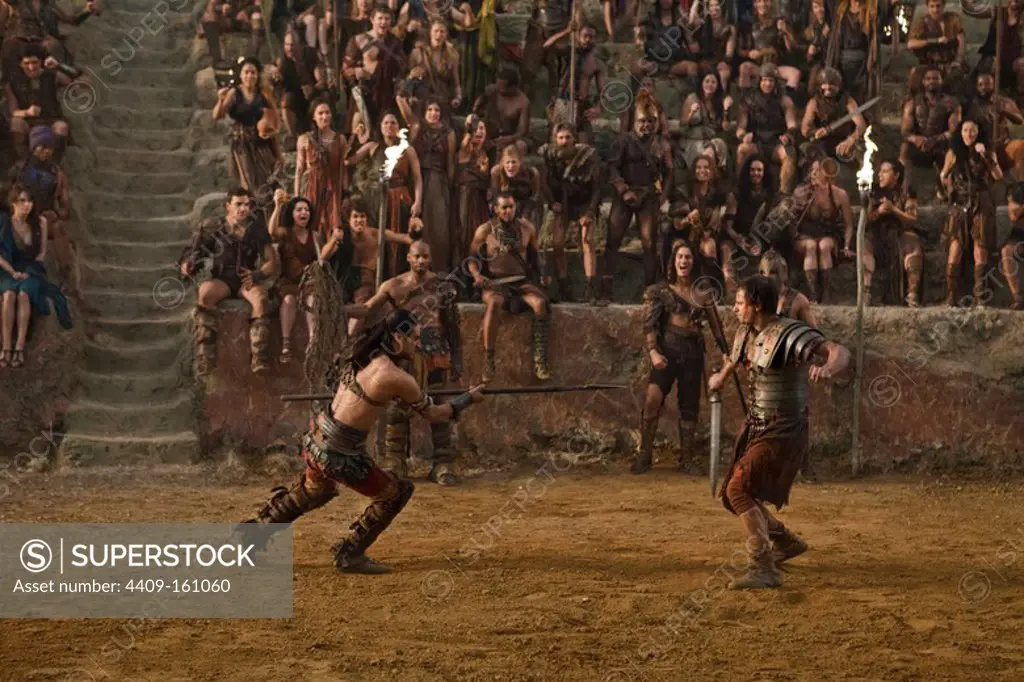 SPARTACUS: BLOOD AND SAND (2010). Copyright: Editorial use only. No merchandising or book covers. This is a publicly distributed handout. Access rights only, no license of copyright provided. Only to be reproduced in conjunction with promotion of this film.