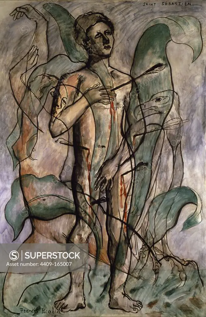 SAN SEBASTIAN. Author: Francis Picabia.