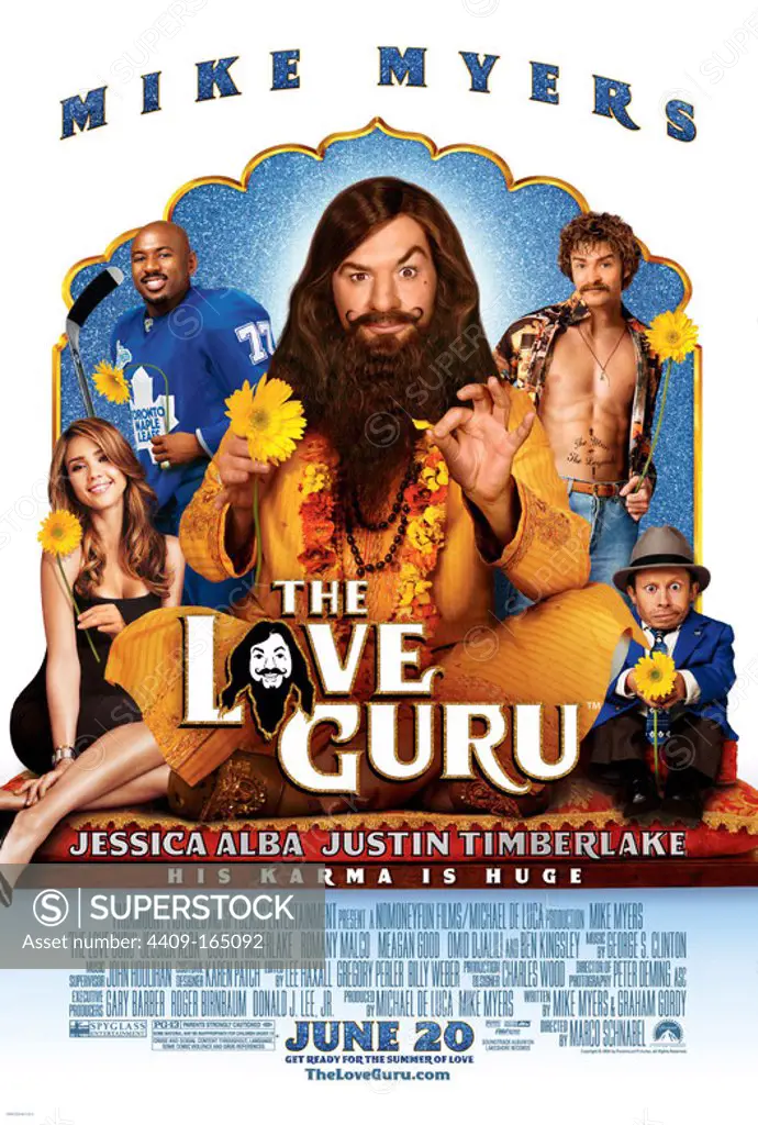 THE LOVE GURU (2008), directed by MARCO SCHNABEL.