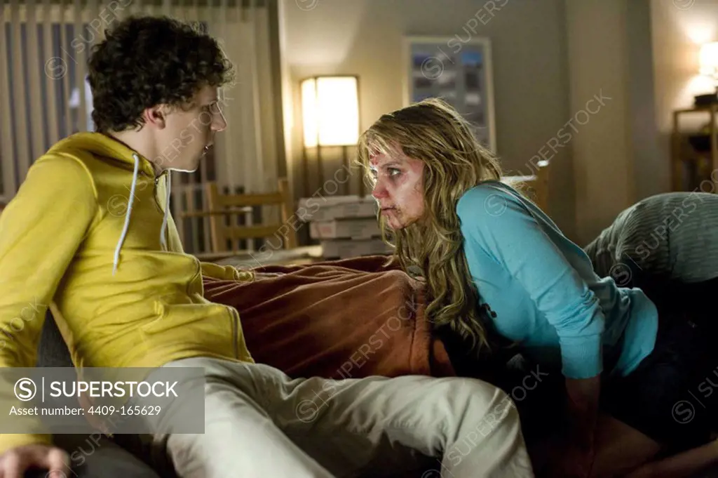 JESSE EISENBERG and AMBER HEARD in ZOMBIELAND (2009), directed by RUBEN FLEISCHER.