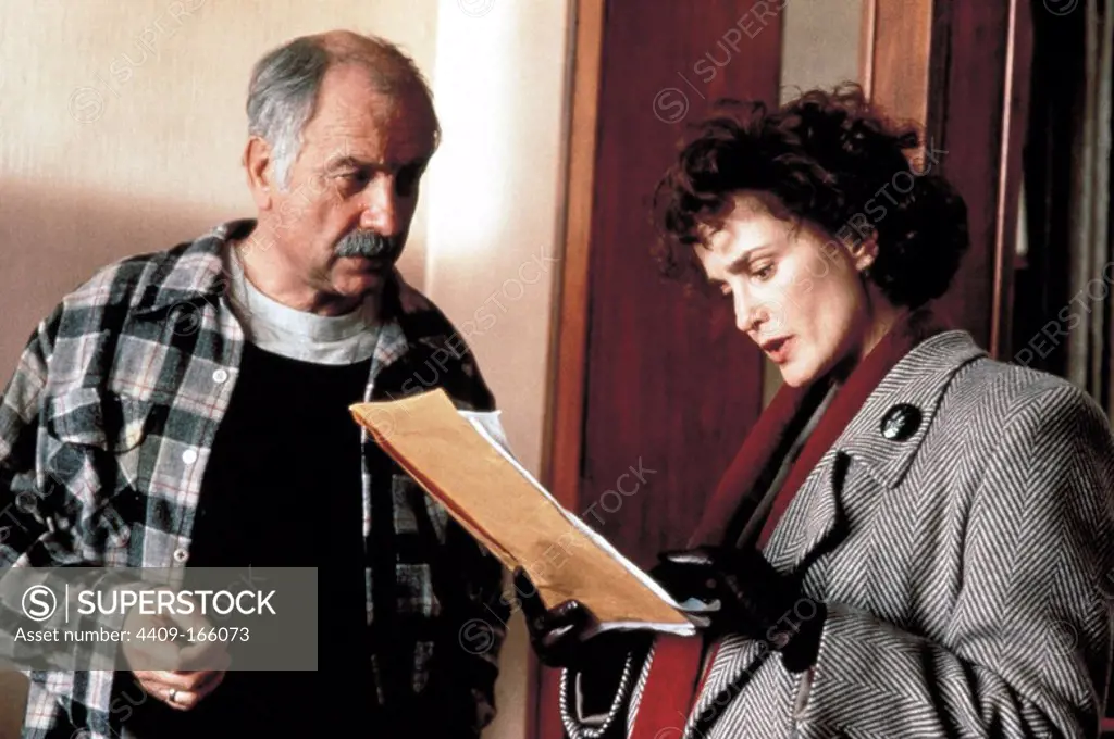JESSICA LANGE and ARMIN MUELLER-STAHL in MUSIC BOX (1989), directed by CONSTANTIN COSTA-GAVRAS.