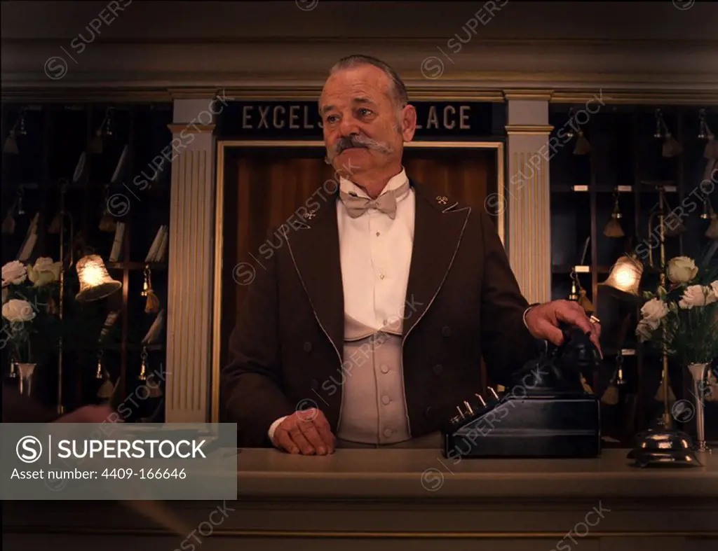 BILL MURRAY in THE GRAND BUDAPEST HOTEL (2014), directed by WES ANDERSON.