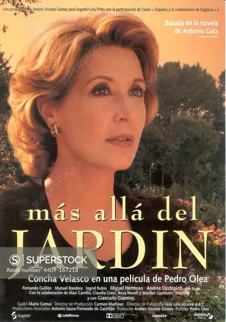 BEYOND THE GARDEN (1996) -Original title: MAS ALLA DEL JARDIN-, directed by PEDRO OLEA.