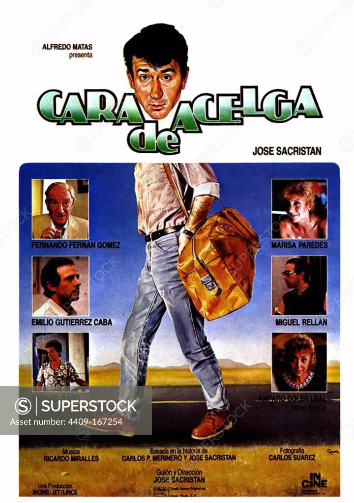 CARA DE ACELGA (1987), directed by JOSE SACRISTAN.