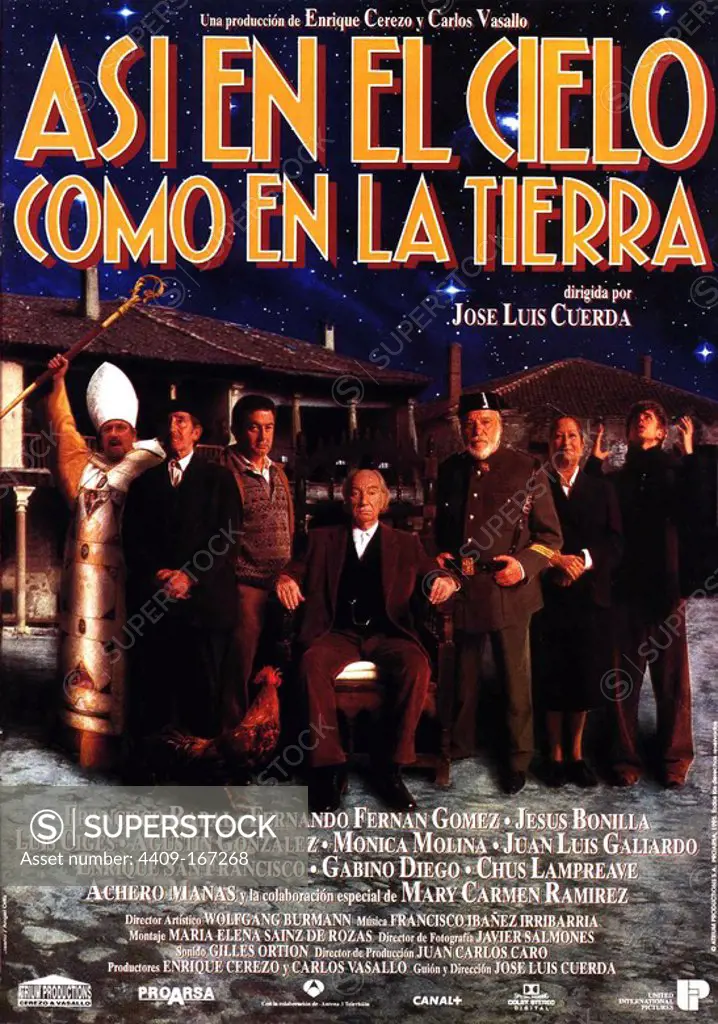 ON EARTH AS IT IS IN HEAVEN (1995) -Original title: ASI EN EL CIELO COMO EN LA TIERRA-, directed by JOSE LUIS CUERDA.