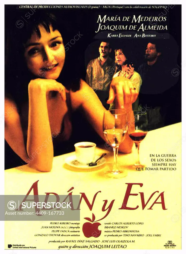 Original Film Title: ADAO E EVA. English Title: ADAM AND EVE. Film Director: JOAQUIM LEITAO. Year: 1995.