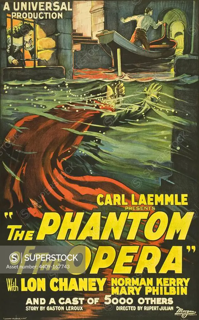 Original Film Title: THE PHANTOM OF THE OPERA. English Title: THE PHANTOM OF THE OPERA. Film Director: RUPERT JULIAN. Year: 1925.