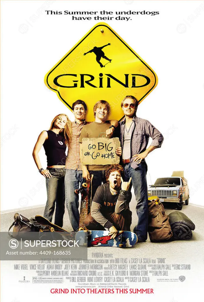 Original Film Title: GRIND. English Title: GRIND. Film Director: CASEY LA SCALA. Year: 2003.