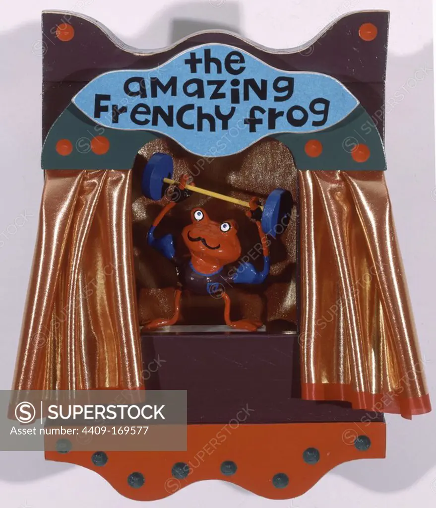 THE AMAZING FRENCHY FROG - 2005. Author: MITCHELL ALEX 1969-. Location: PRIVATE COLLECTION.