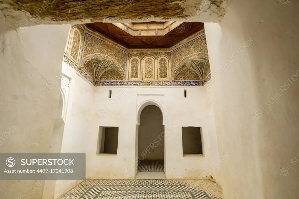 El Fida, hammam del palacio Alauita, Rissani, Tafilalet, Marruecos, Africa.