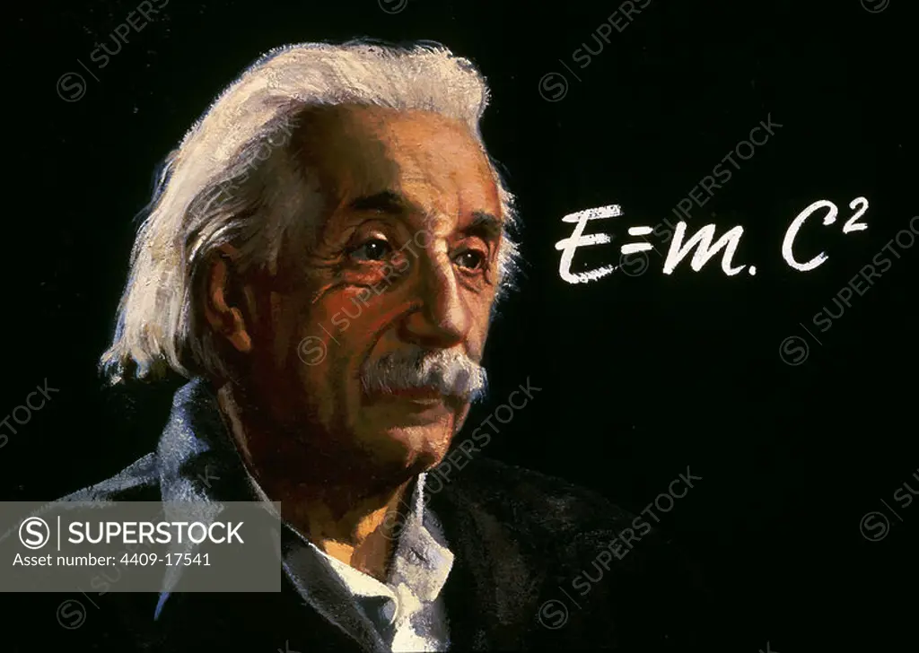 American physicist of German origin. ALBERT EINSTEIN.