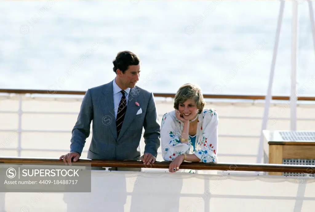 CHARLES III and DIANA SPENCER in DIANA (2021), directed by JEMMA CHISNALL.