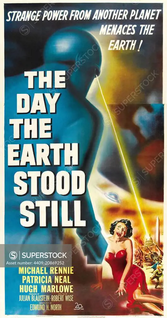 THE DAY THE EARTH STOOD STILL (1951), directed by ROBERT WISE.