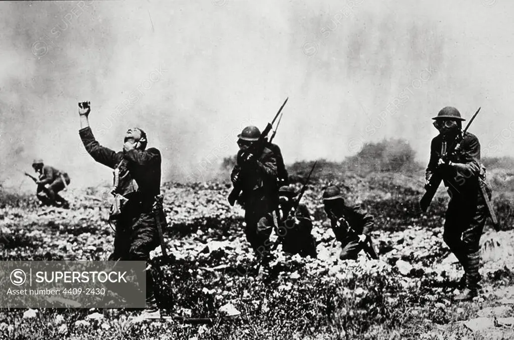 WWI. The battle of Verdun. The catastrophic battle which took the lives of almost half a million men. 1916.