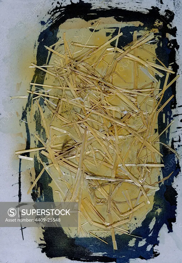 (SIN IDENTIFICAR) - SIGLO XX. Author: ANTONI TAPIES. Location: PRIVATE COLLECTION. MADRID. SPAIN.