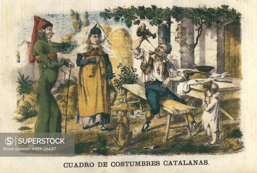 SATIRA - REVISTA LA FLACA - 27 DE JUNIO DE 1869. Location: BIBLIOTECA NACIONAL-COLECCION. MADRID. SPAIN.