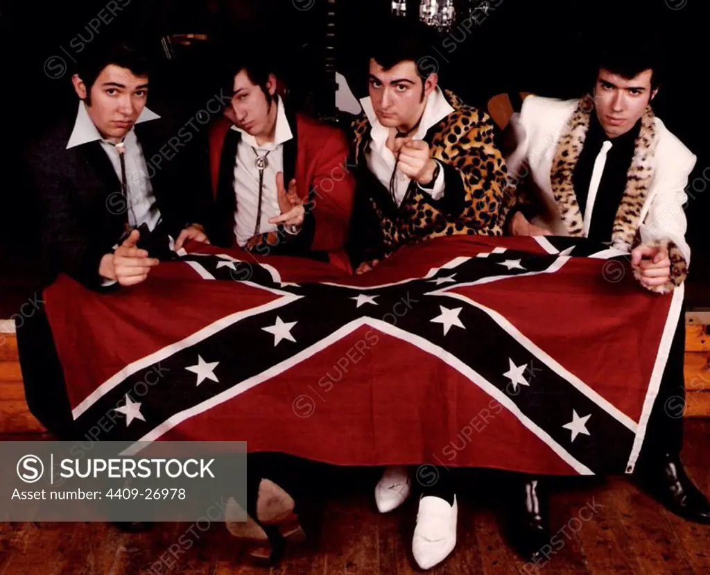 Los Rebeldes, el grupo rockabilly catalan de gran éxito durante los ochenta y noventa. (archivoERM).