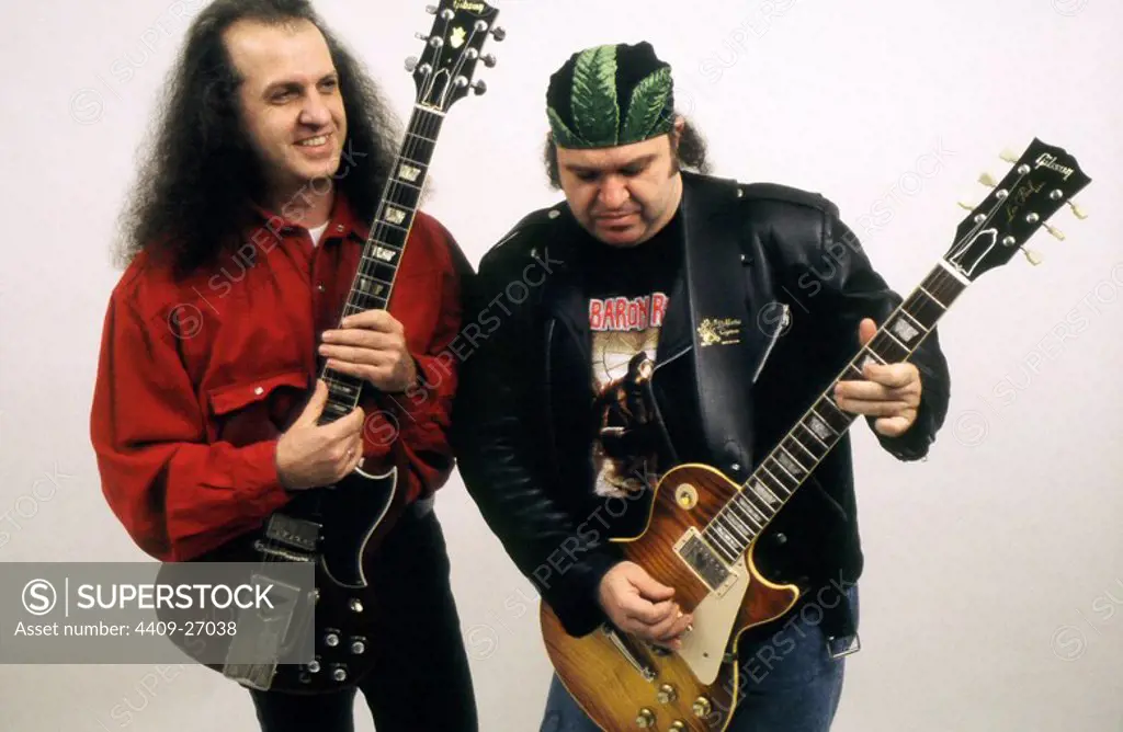 Miembros del grupo español de heavy-rock Barón Rojo. (61710005).