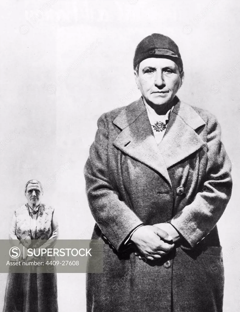 American writer Gertrude Stein.