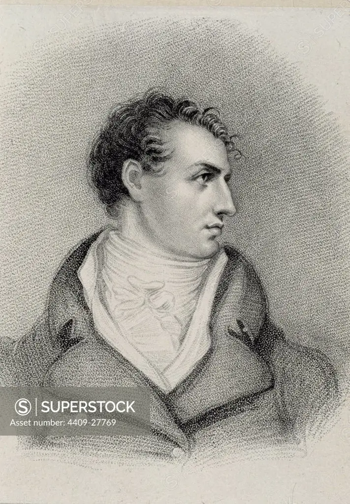 English poet Lord Byron.