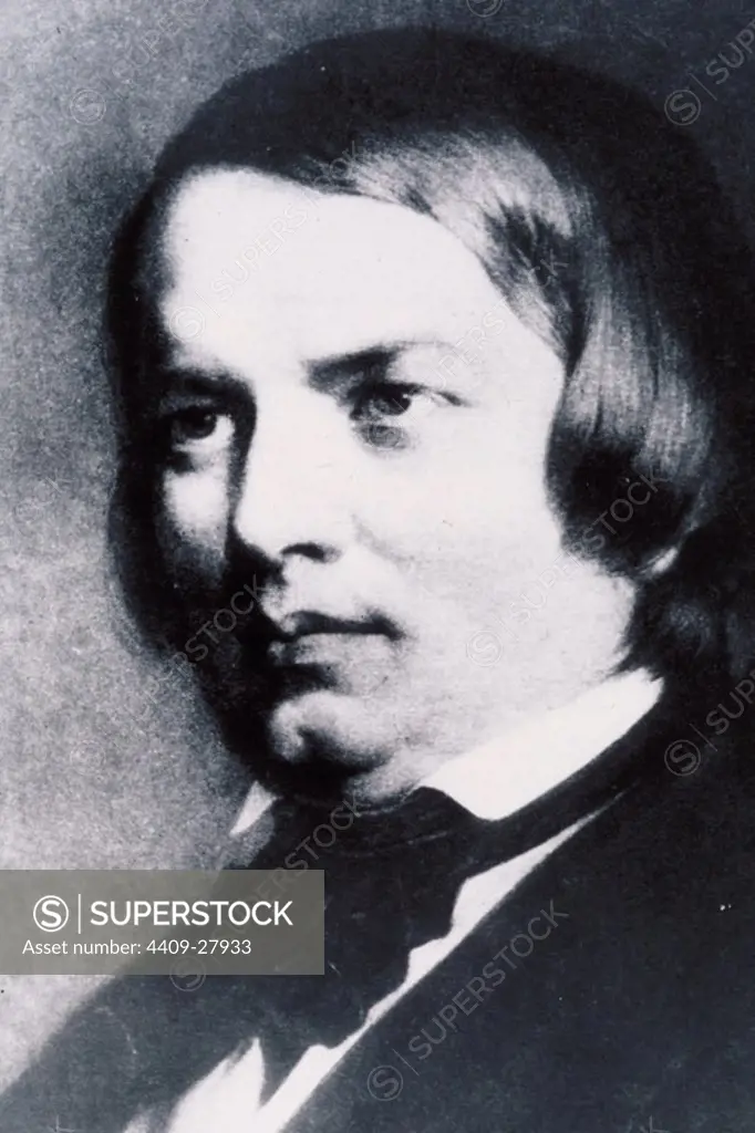 Robert Schumann, composer.