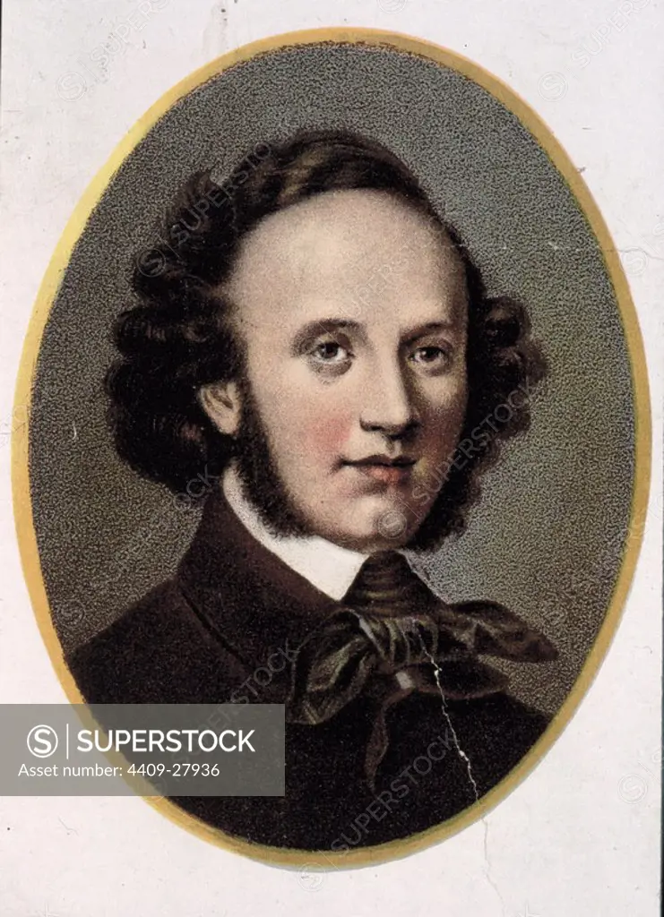 Felix Mendelssohn (1809-1847).