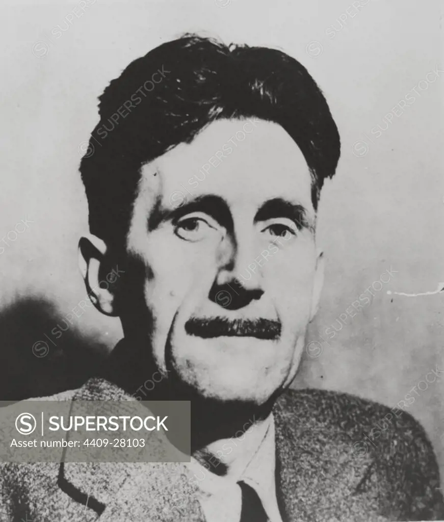 El escritor británico George Orwell.