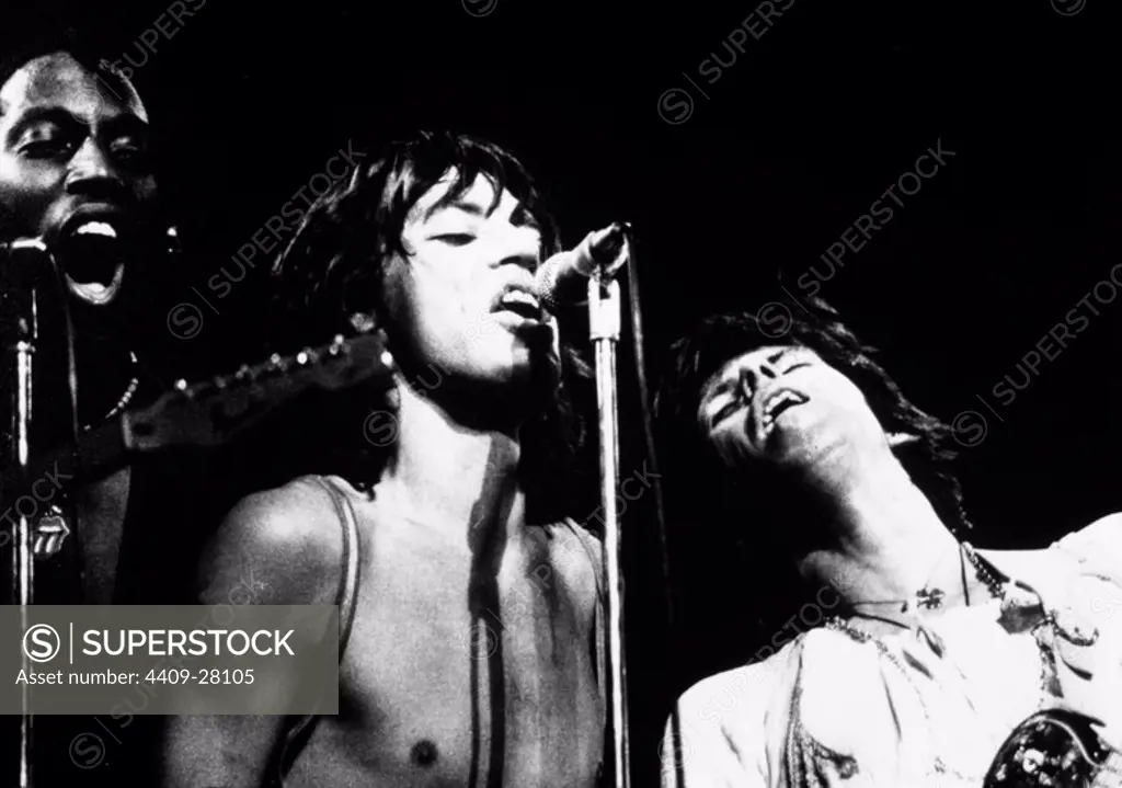 Rolling Stones. Keith Richards and Mick Jagger.