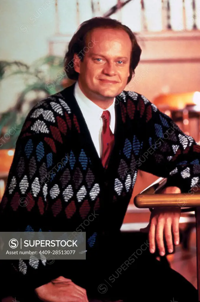 KELSEY GRAMMER in CHEERS (1982), directed by JAMES BURROWS and GLEN CHARLES.