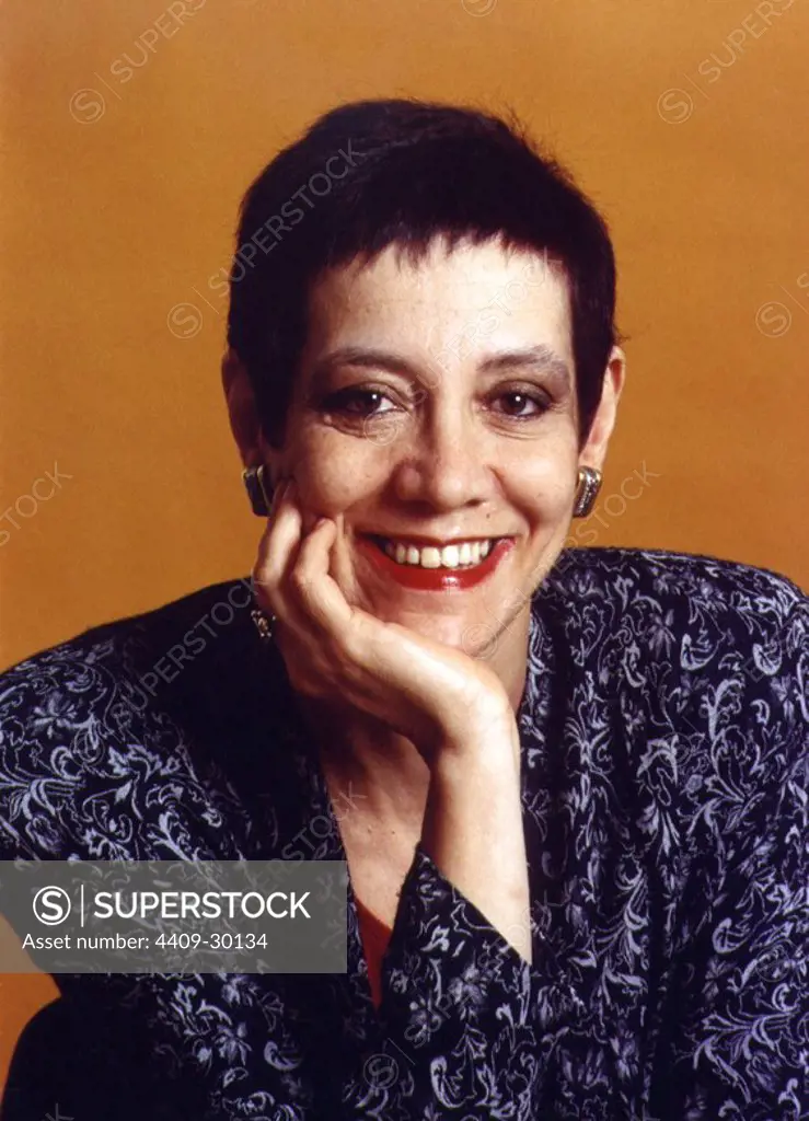 La escritora y periodista Montserrat Roig, 1991.