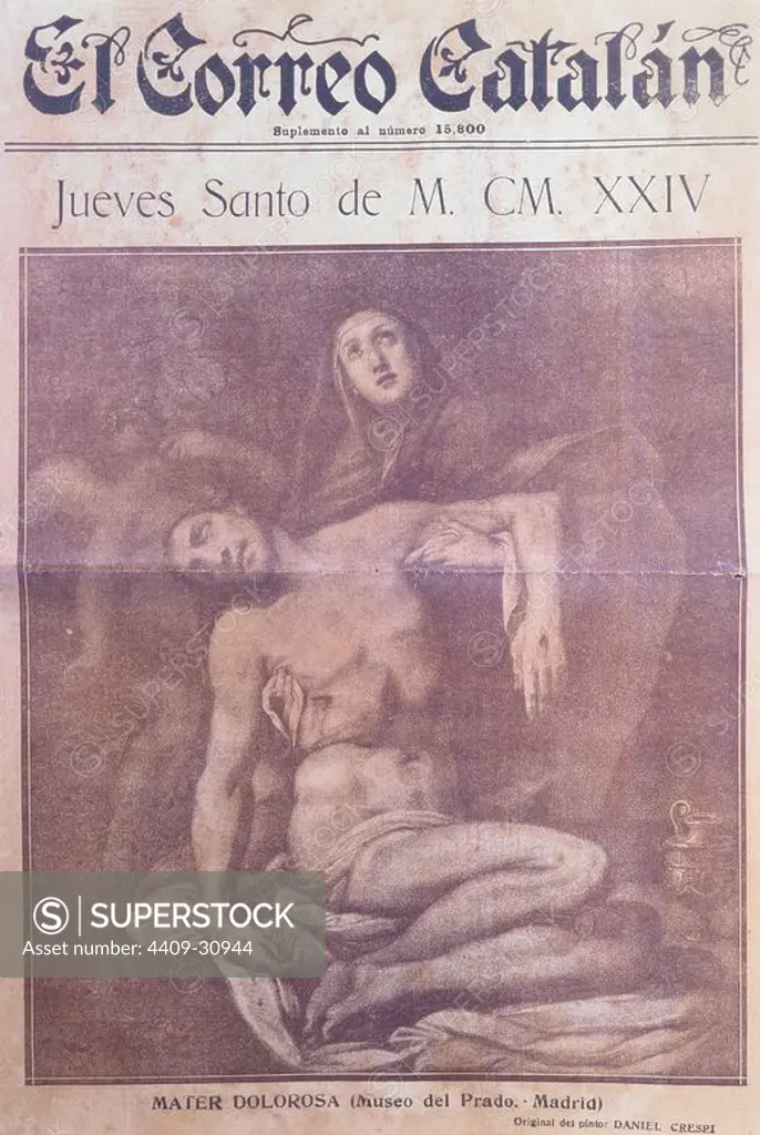 Portada del suplemento especial del diario El Correo Catalán, editado en Barcelona el año 1926.