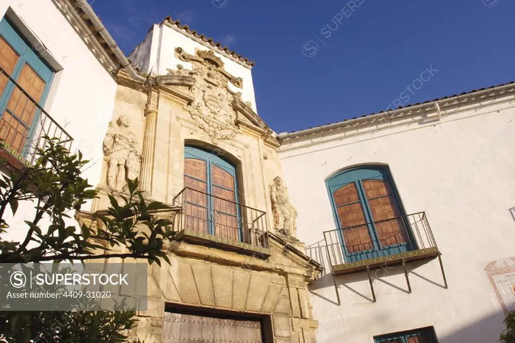 Viana Palace. Cordova City. Andalusia. Spain.