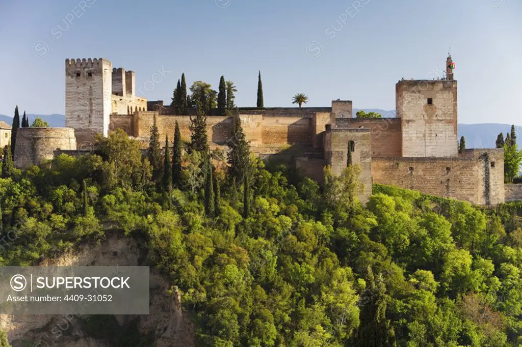 Alhambra de Granada. Granada City. Andalusia. Spain.
