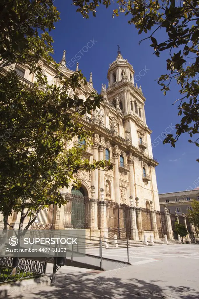 Cathedral of Jaen City. Andalusia. Spain.