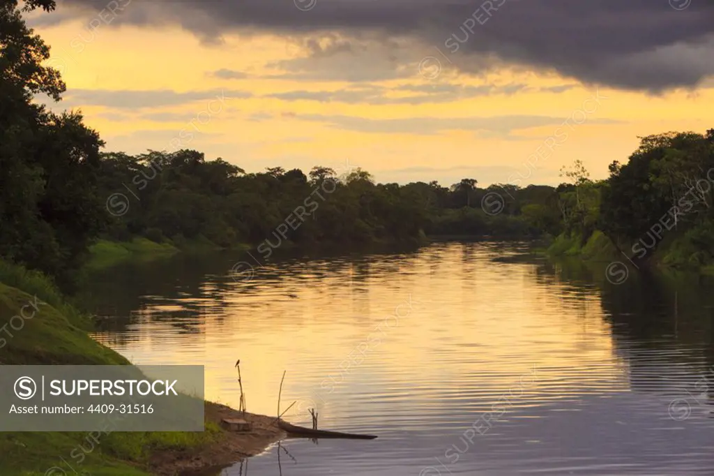 Yanayacu river. Pacaya Samiria National Reserve. Amazon basin. Loreto. Peru.