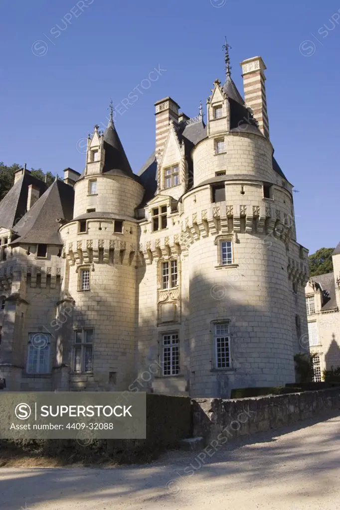 Rigny-Usse Castle. Loire Valley. France.