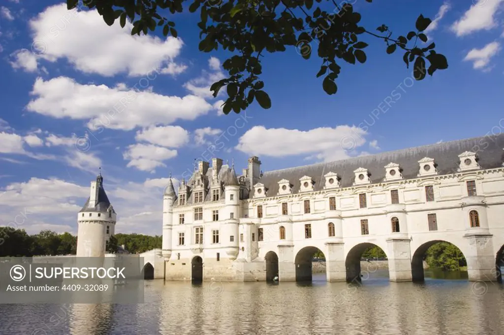 Chenonceaux Castle. Loire Valley. France.