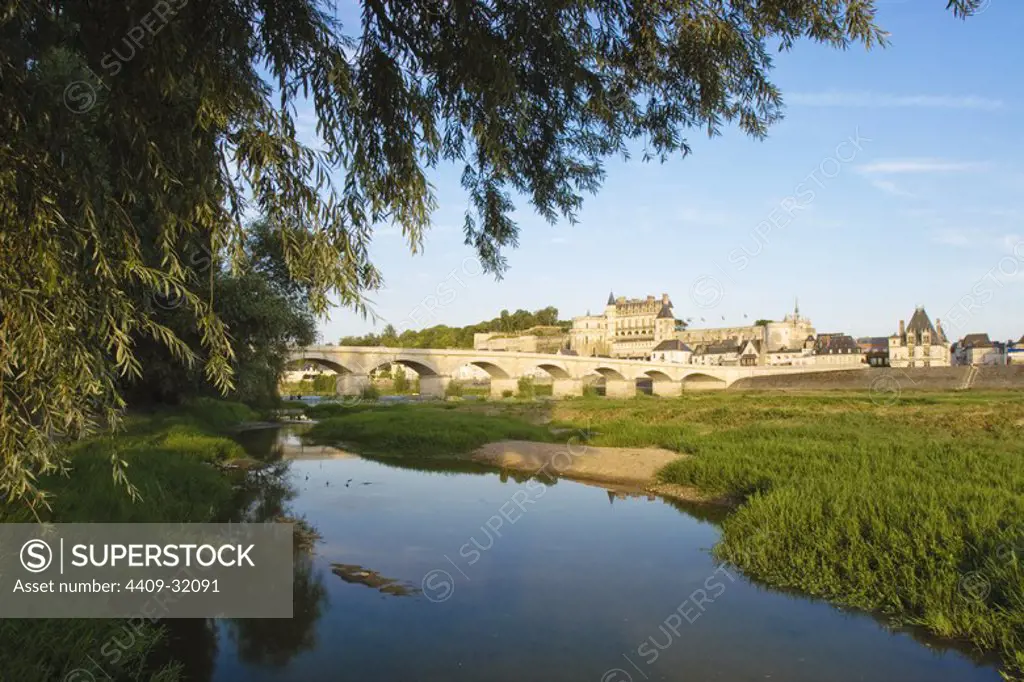 City of Amboise. Loire Valley. France.