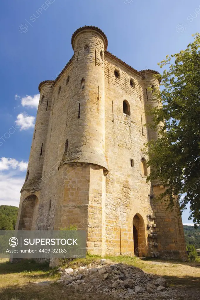 Cathar Castle of Arques. Aude. France.
