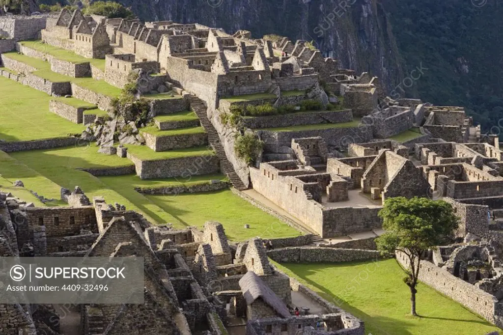 Historical National Sanctuary of Machu Pichu. Sacred Valley. Cusco Departament. Peru.