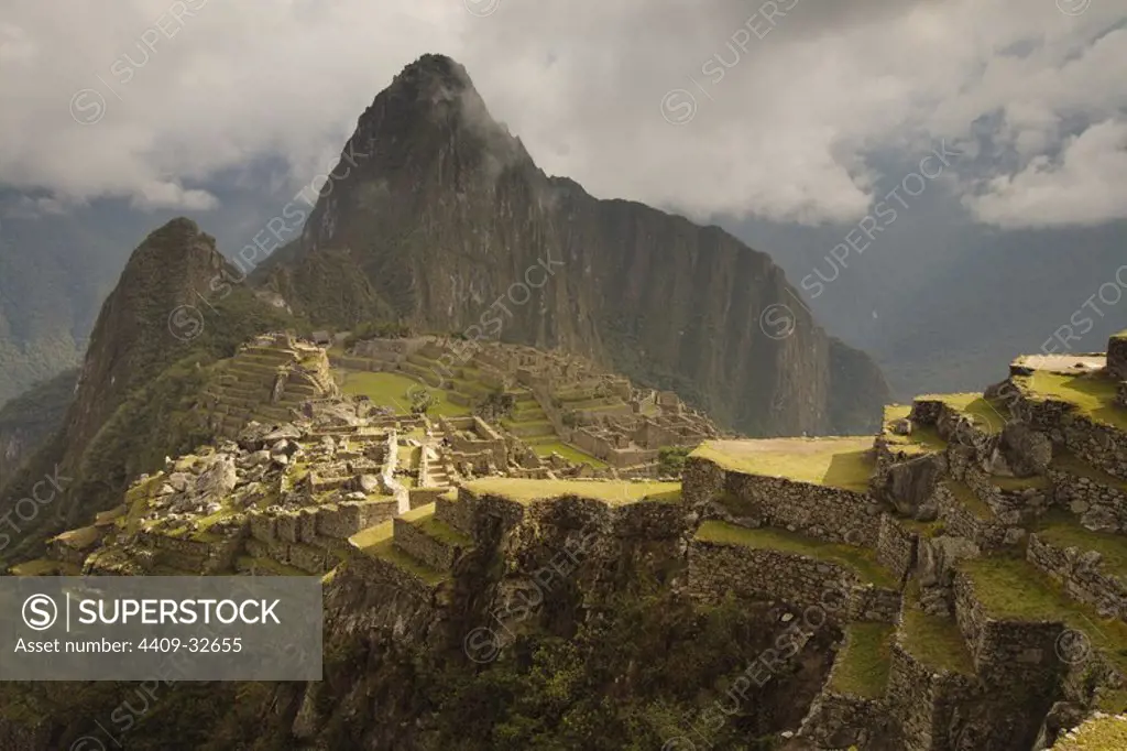 Historical National Sanctuary of Machu Pichu. Sacred Valley. Cusco Departament. Peru.