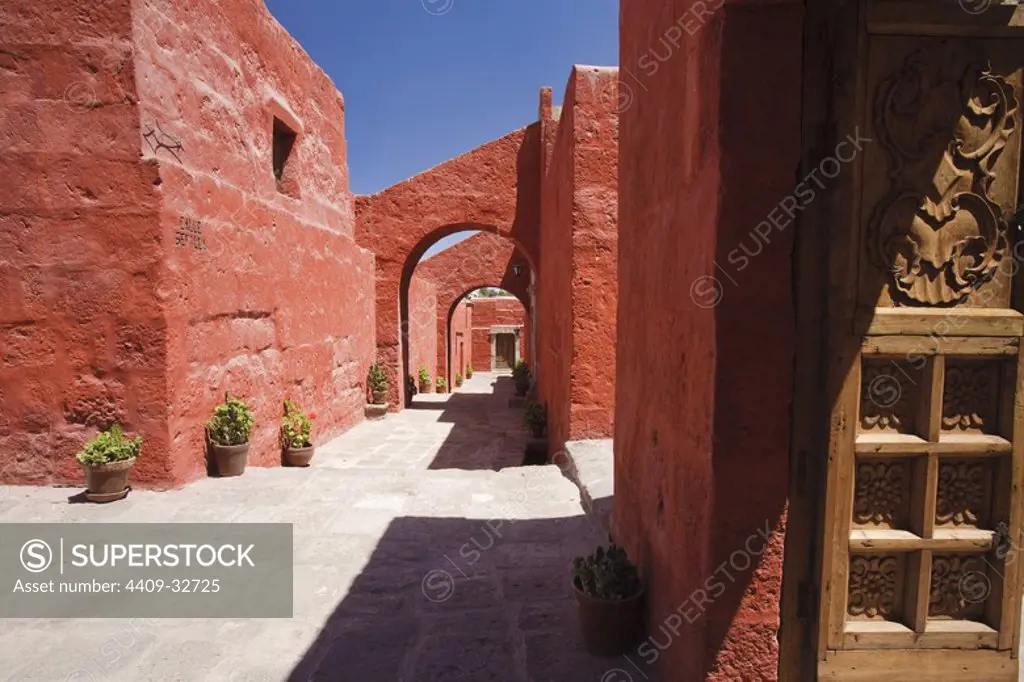 Sta. Catalina Monastery. Arequipa. Arequipa Departament. Peru.