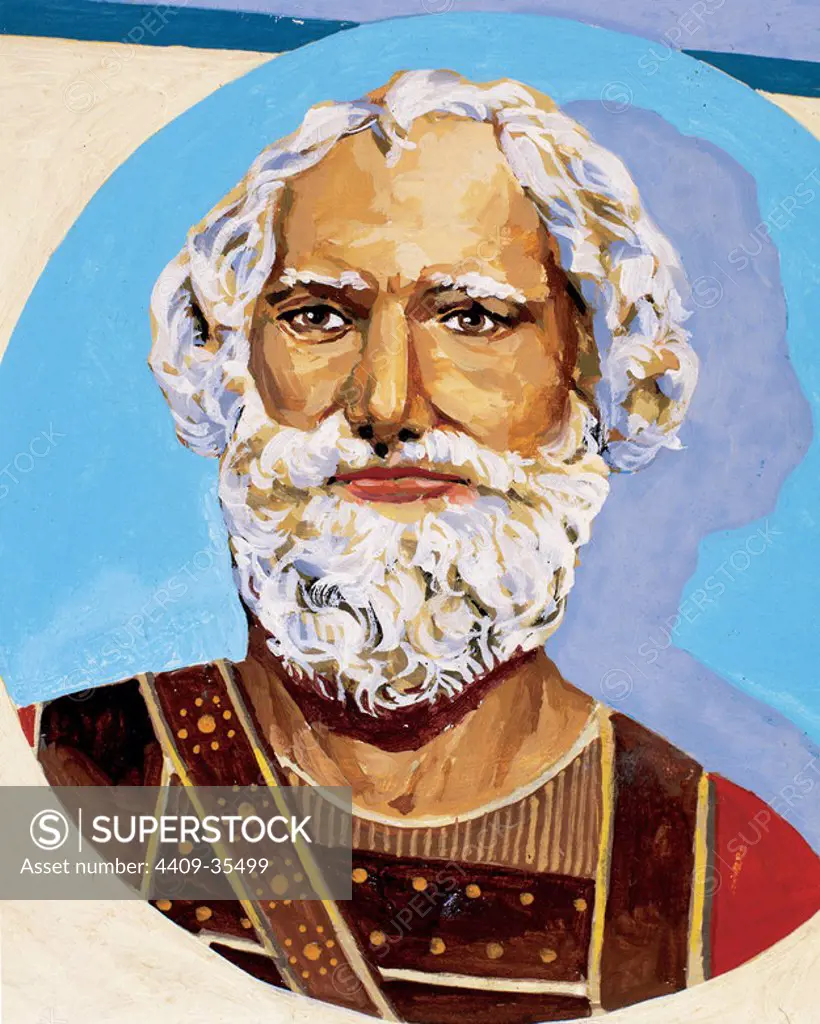 Archimedes (Syracuse-Syracuse-287, -212). Greek mathematician, physicist, engineer, inventor, and astronomer.